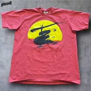 Vintage 80s MISS SAIGON Broadway Single Stitch Musical Crew Neck Tee L
